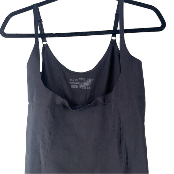 SHAPERX Tummy Control Shapewear Seamless Bodysuit Open Bust Shaper Shorts 2XL - Picture 7 of 16